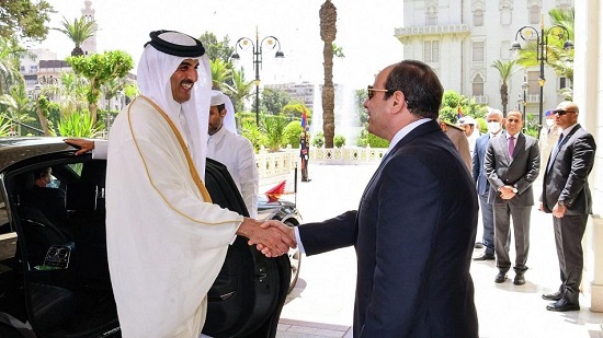 أمير قطر يعلّق على زيارته لمصر ولقاء الرئيس السيسي