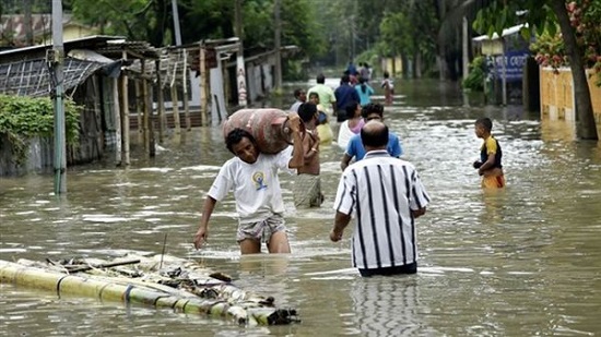 ضحايا الفيضانات التي ضربت بنجلاديش