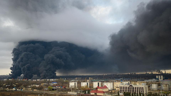 سكاي نيوز: مقتل 14 شخصا في غارة جوية روسية على أوديسا جنوبي أوكرانيا
