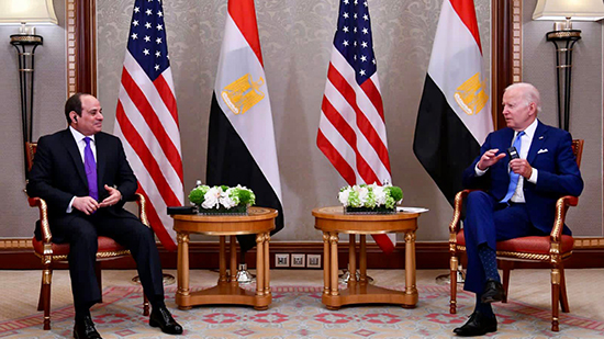  البيان المصري الأمريكي.. السيسي وبايدن يجددان التزامهما بالحوار الاستراتيجي وتعزيز الشراكة
