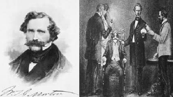  وليم مورتون مكتشف التخدير عن طريق غاز الأثير (1819- 1868 )
