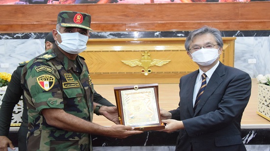  القوات المسلحة تنظم تدريب للقوات الخاصة المشاركة في حفظ السلام بدولة مالي