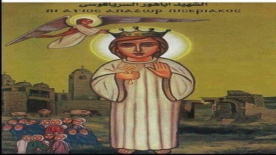  تحتفل الكنيسة بتذكار استشهاد القديس اباهور السرياقوسى (١٢ أبيب) ١٩ يوليو ٢٠٢٢