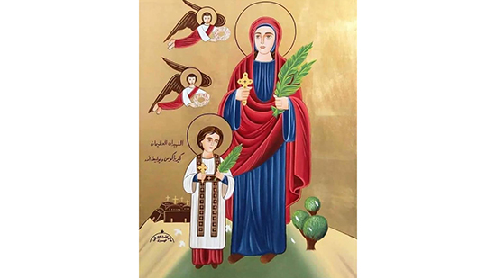 القديس كرياكوس وأمه يوليطة