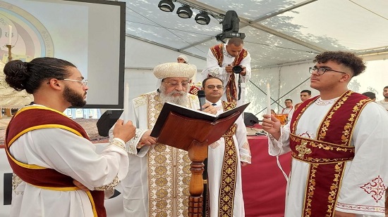 البابا تواضروس يرأس قداس مؤتمر الشباب الأوروبى بالنمسا