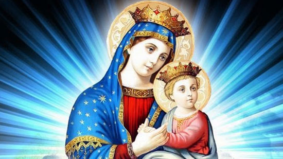 اليوم تحتفل الكنيسه بالتذكار الشهري لوالدة الاله القديسة مريم العذراء