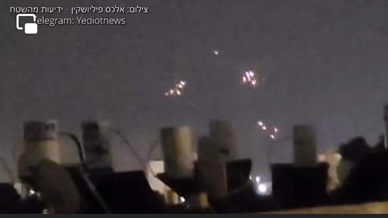 ١١ صاروخا عبثيا اطلقته حركة الجهاد الإسلامي تجاه تل أبيب