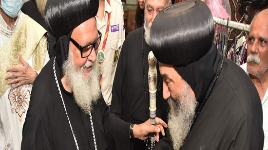 أسقف ورئيس دير السريان يشهد احتفالات العذراء ببورسعيد بمناسبة صومها المقدس 