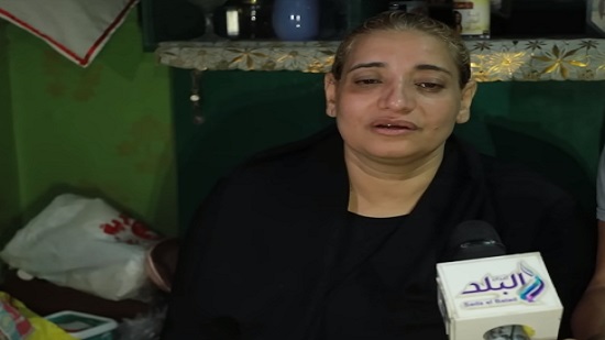 والدة الشهيد مينا احد ضحايا حادث كنيسة إمبابة