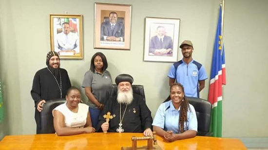 الكنيسة القبطية تطالب رسميا بقطعة ارض بدولة نامبيا لاقامة كنيسة