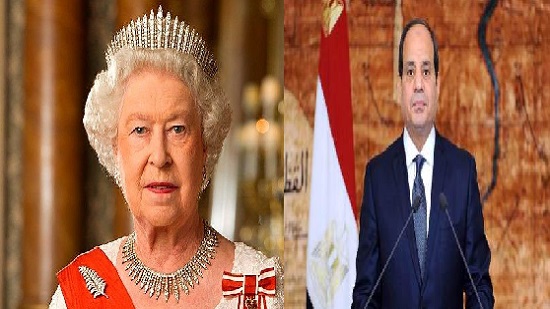  الرئيس السيسي يعزي في وفاة الملكة إليزابيث: عزائي للأمة البريطانية في هذا المصاب الجلل