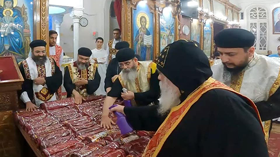  تطييب رفات الشهداء في عشية عيد النيروز بجرجا 