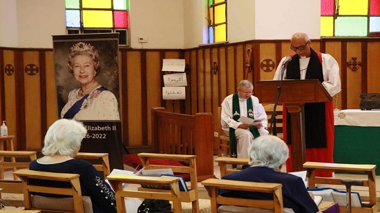  الكنيسة الأسقفية تودع الملكة إليزابيث بخدمة شكر بحضور السفير البريطاني