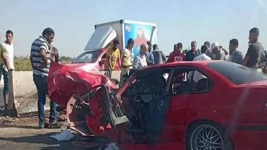 حادث تصادم مروع بكفر الشيخ يودي بحياة شخص ويتسبب في اصابة  19 آخرين
