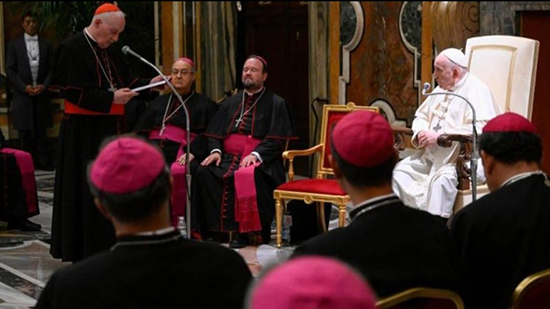 الأساقفة الجدد لدى البابا فرنسيس: حوار مفتوح والدعوة لكي يكونوا 