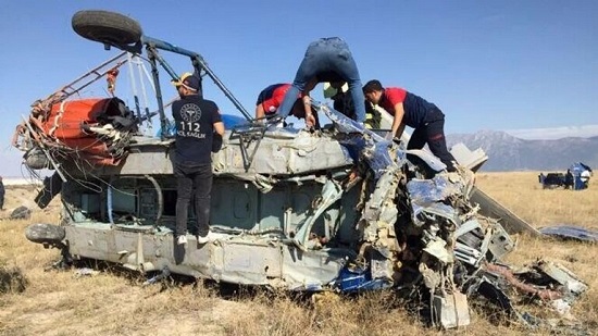 مقتل روسيين أثر تحطم مروحية إطفاء روسية في تركيا