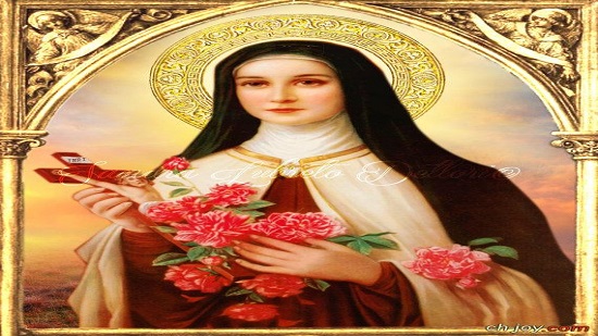  فى عيد القديسة سانت تريز٣٠ سبتمبر ١٨٩٧م راهبة كرملية كاثوليكية فرنسية 
