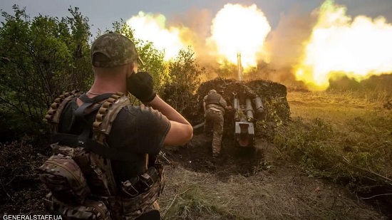 القوات الأوكرانية تشن هجوما مضادا منذ مطلع سبتمبر.