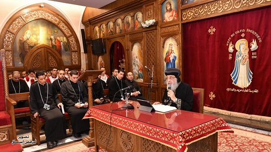   البابا يعلن عن لقاء بطاركة الكنائس الأرثوذكسية للشرق الأوسط بالقاهرة الأسبوع المقبل