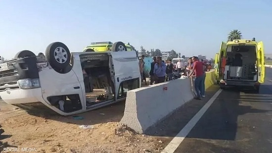 مصرع 10 في حادث سير مروع في دلتا النيل
