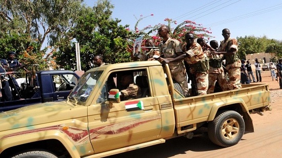 القوات السودانية تتمكن من ضبط عربة محملة أسلحة بالقرب من الحدود المصرية 