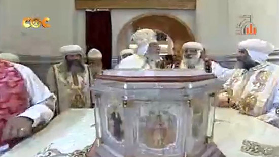 البابا تواضروس يدشن كنيسة الملاك البحري بحدائق القبة