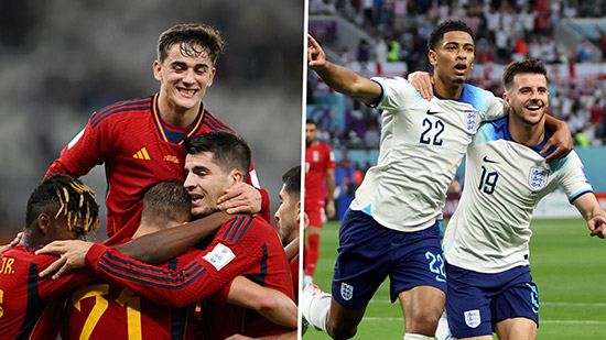 بمناسبة فوز انجلترا بـ 6 اهداف وإسبانيا بـ 7 أهداف.. اليكم أكبر 6 نتائج فى تاريخ كأس العالم
