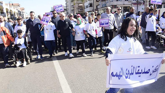  بورسعيد تبدأ احتفالاتها بعيدها القومي مع ذوي الاحتياجات الخاصة.. والغضبان يدشن مبادرة 