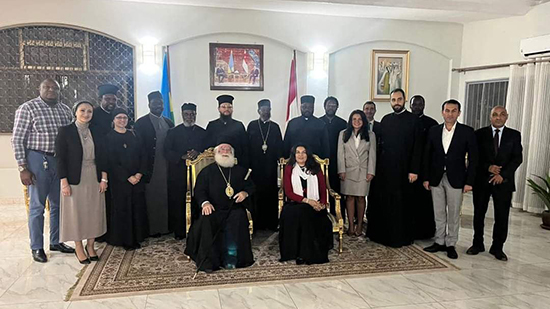 البطريرك ثيودوروس الثاني  يشارك في افتتاح كنيسة جديدة برواندا