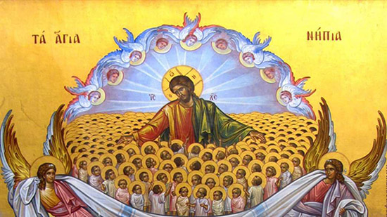 كنيسة الروم الارثوذكس تحيي تذكار استشهاد اطفال بيت لحم الـ 14000 على يد هيرودس 