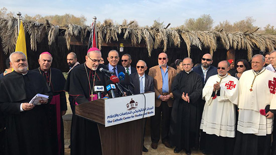 الكنائس الكاثوليكية بالأردن تحتفل بيوم الحج السنوي لموقع معمودية المسيح