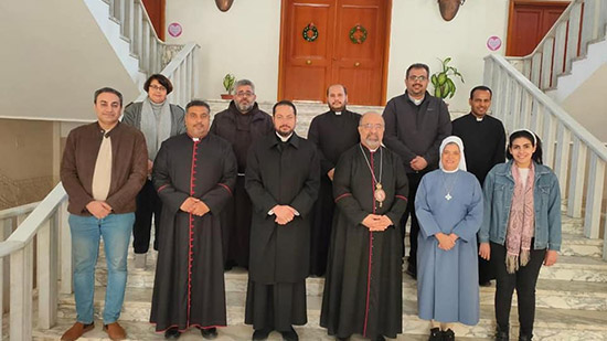بطريرك الأقباط الكاثوليك يلتقي المشاركين في المرحلة القارية لسينودس الأساقفة ٢٠٢١ - ٢٠٢٤