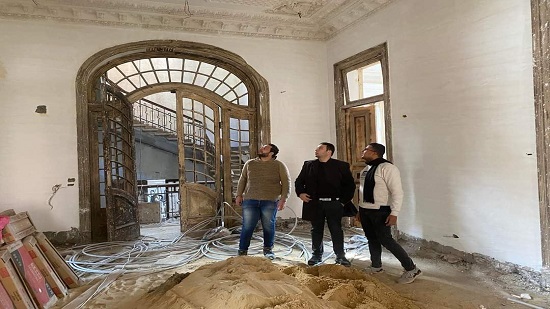  النائب عبد المنعم إمام يتابع مشروع ترميم وتطوير قصر ثقافة المحلة
