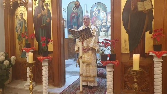  بطريرك الروم الكاثوليك يزور كنيسة القديس يوسف بالزيتون 