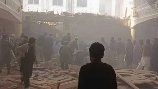  ارتفاع عدد ضحايا تفجير مسجد فى باكستان ل 60 قتيلا و140 مصابا