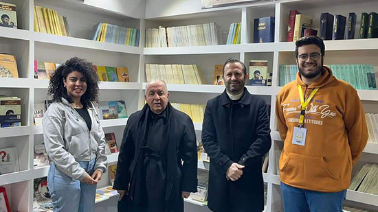 دار لوغوس تستقبل وفد الكنيسة المارونية بمصر بمعرض القاهرة الدولي للكتاب