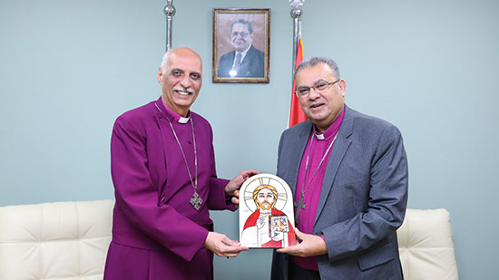 الدكتور القس أندريه زكي يستقبل رئيس أساقفة الكنيسة الأسقفية ووفدًا من الكنيسة السريانية بمصر