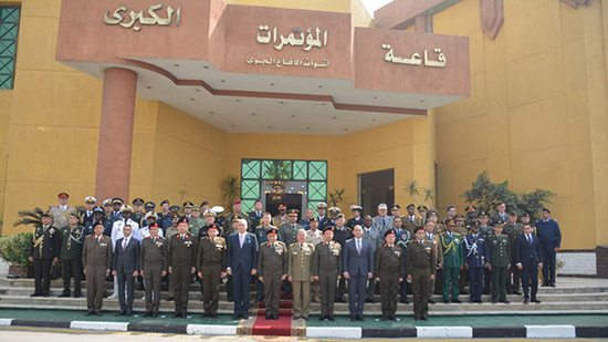 القوات المسلحة تنظم زيارة لوفد من أعضاء التمثيل العسكرى لقيادة قوات الدفاع الجوى