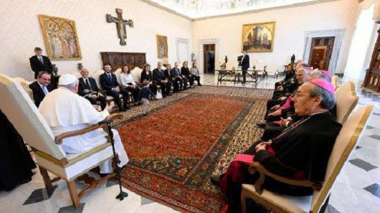 البابا فرنسيس يستقبل أعضاء اللجنة الأسقفية الإسبانية