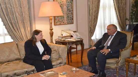  وزير الخارجية يلتقي مع فدوى البرغوثي زوجة الأسير الفلسطيني مروان البرغوثي