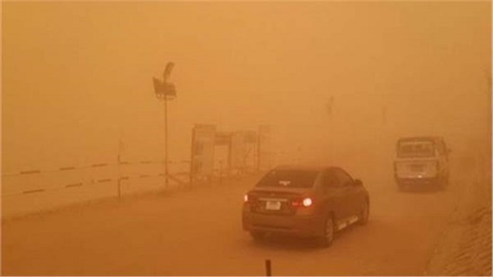 غبار يغطى سماء القاهرة الكبرى.. الأرصاد تحذر من حالة الطقس