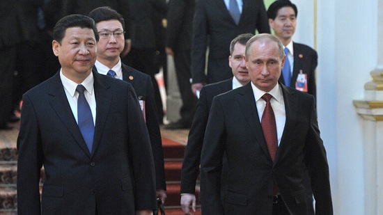 الرئيس الصيني شي جين بينغ إلى موسكو ولقائه بالرئيس الروسي فلاديمير بوتين