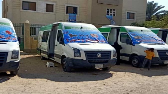  قافلة طبية مجانية  بقرية البيهو بمركز سمالوط