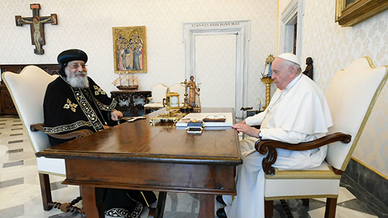 نشاط مكثف لقداسة البابا تواضروس في الڤاتيكان 
