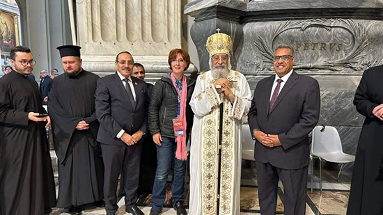 مشاركة جمعية كاريتاس مصر في قداس البابا تواضروس الثاني بالفاتيكان