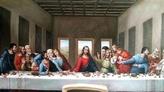 في مثل هذا اليو ... إعادة عرض لوحة العشاء الأخير الشهيرة التي رسمها الرسام الشهير ليوناردو دا فينشي وذلك بعد 22 عامًا من الإصلاح والترميم