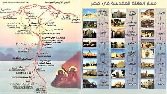  رحلة العائلة المقدسة إلي أرض مصر
