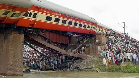  حوادث قطارات الهند الأكثر دموية عالميًّا
