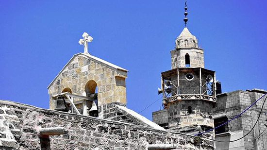 إسرائيل تقصف كنيسة القديس بورفيريوس بغزة