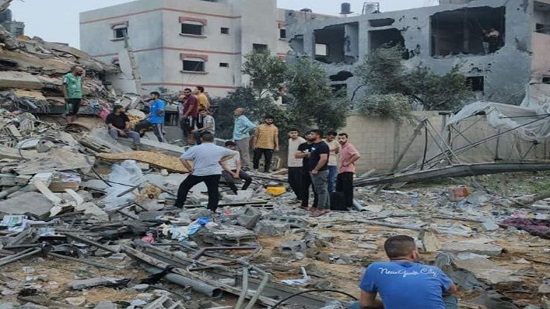 العدوان غزة تحولت الى منطقة يسودها الدمار